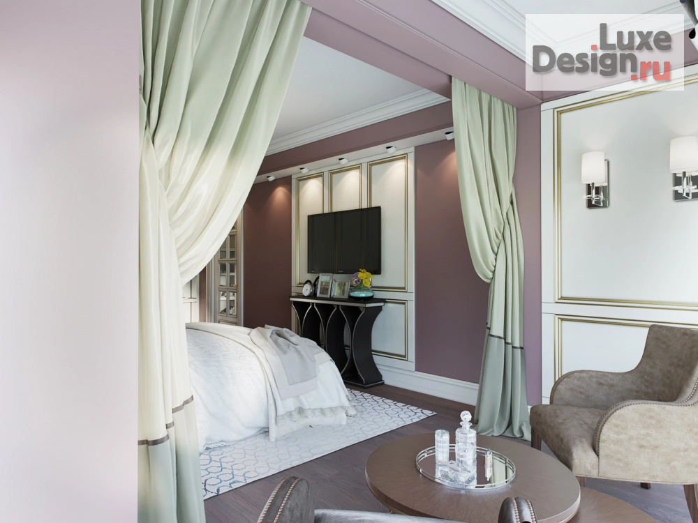 Дизайн интерьера трехкомнатной квартиры "Квартира для дамы с кошкой." (фото 2)