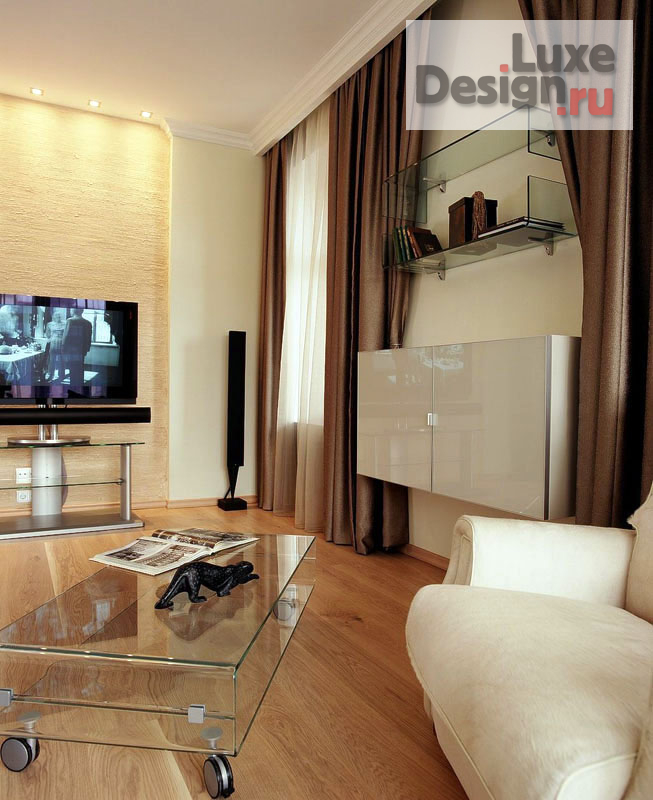 Дизайн интерьера трехкомнатной квартиры "Квартира на Невском" (фото 2)