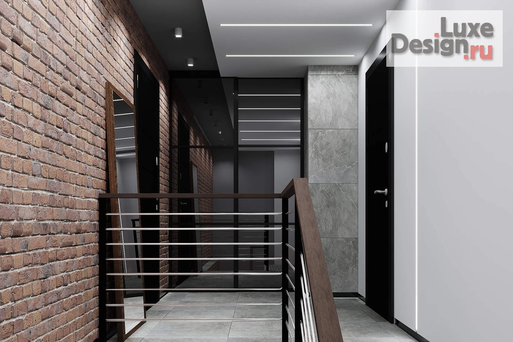 Дизайн интерьера коттеджа "Дизайн коттеджа в стиле Loft" (фото 15)