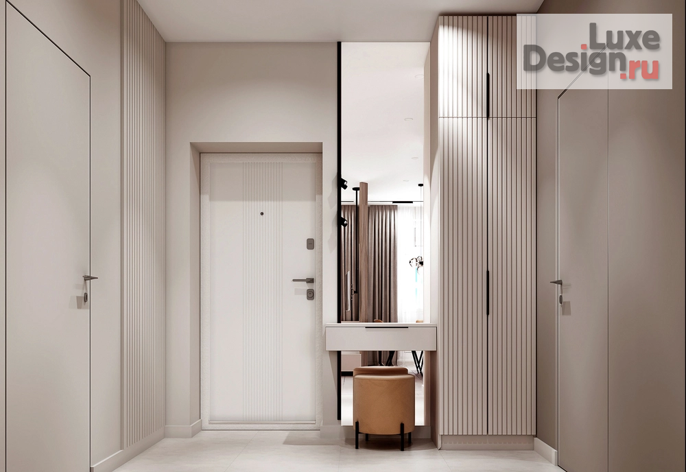 Дизайн интерьера однокомнатной квартиры "Светлый дизайн квартиры-студии" (фото 11)