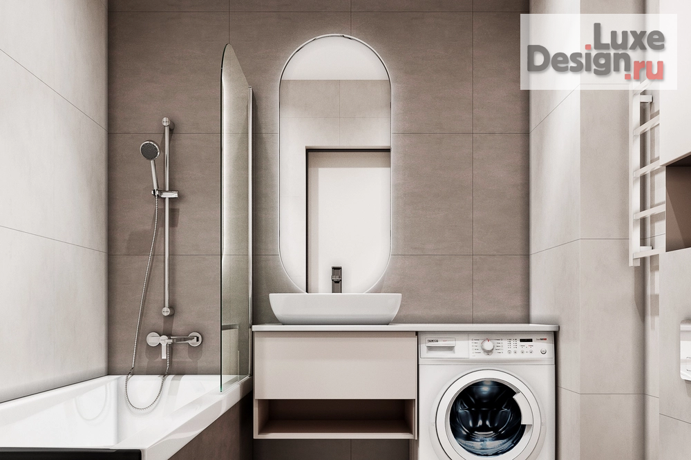 Дизайн интерьера однокомнатной квартиры "Светлый дизайн квартиры-студии" (фото 12)