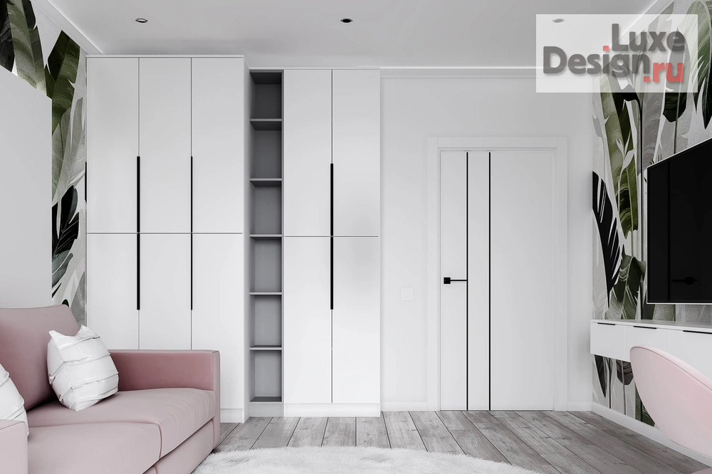 Дизайн интерьера двухкомнатной квартиры "Светлый дизайн квартиры" (фото 9)