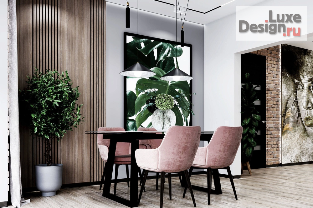 Дизайн интерьера коттеджа "Дизайн коттеджа в стиле Loft" (фото 3)