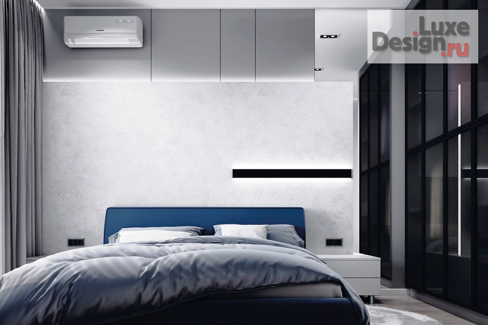 Дизайн интерьера двухкомнатной квартиры "Серые тона в дизайне двухкомнатной квартиры" (фото 7)