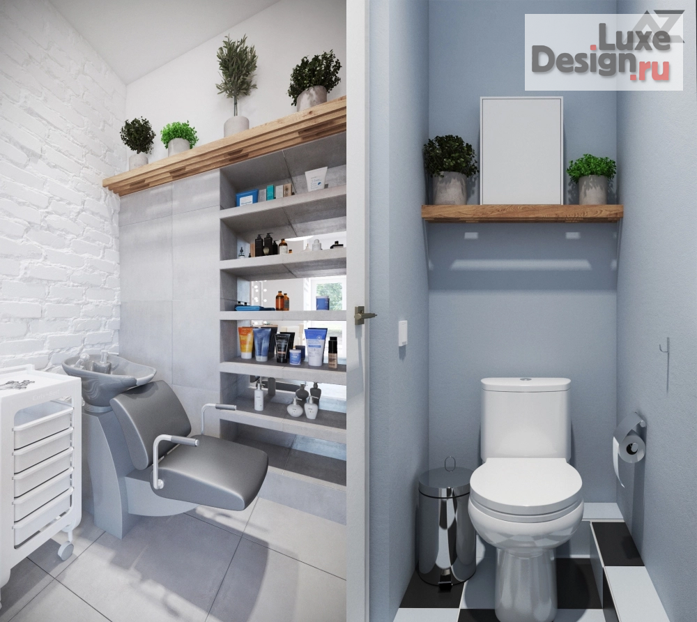 Дизайн интерьера салона красоты "FOR YOU" (фото 5)