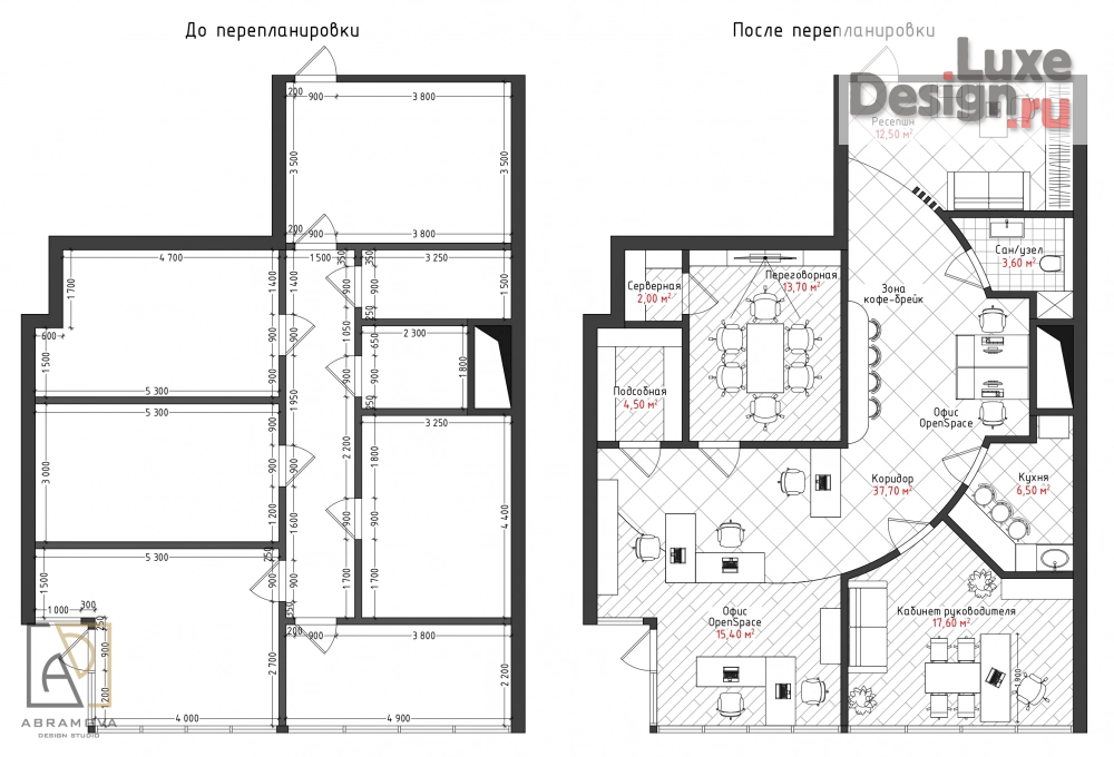Дизайн интерьера офиса "Дизайн-проект офиса" (фото 4)