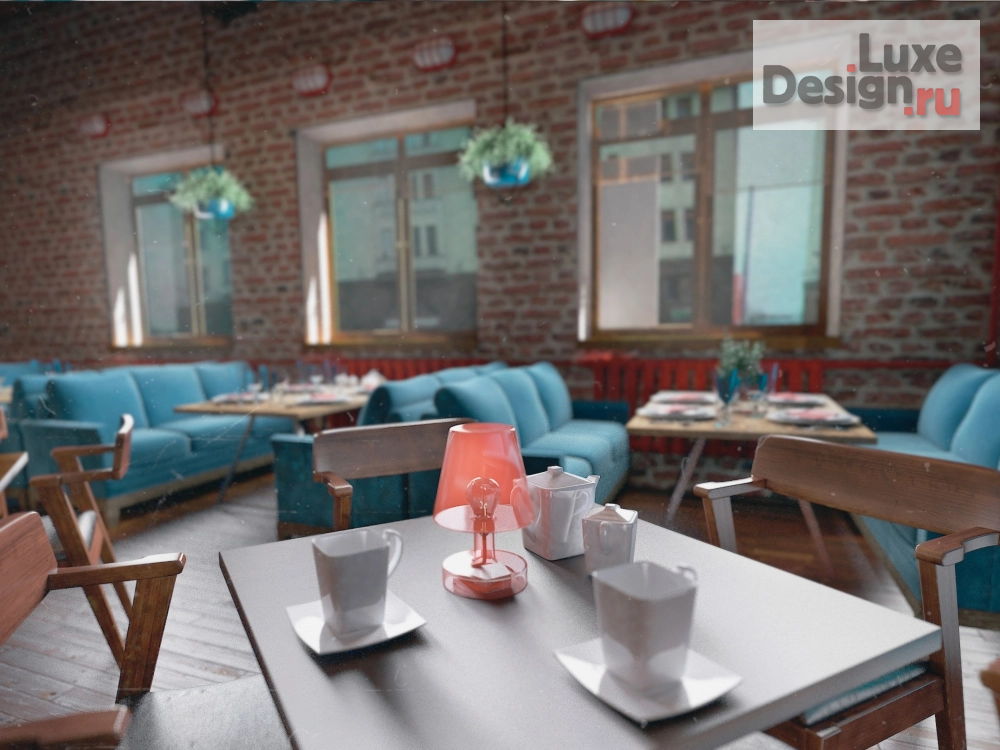 Дизайн интерьера ресторана "Английский паб" (фото 3)