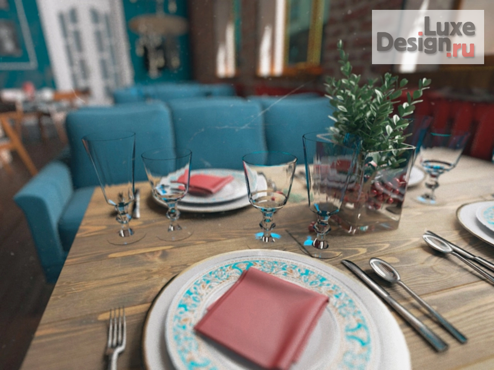 Дизайн интерьера ресторана "Английский паб" (фото 2)