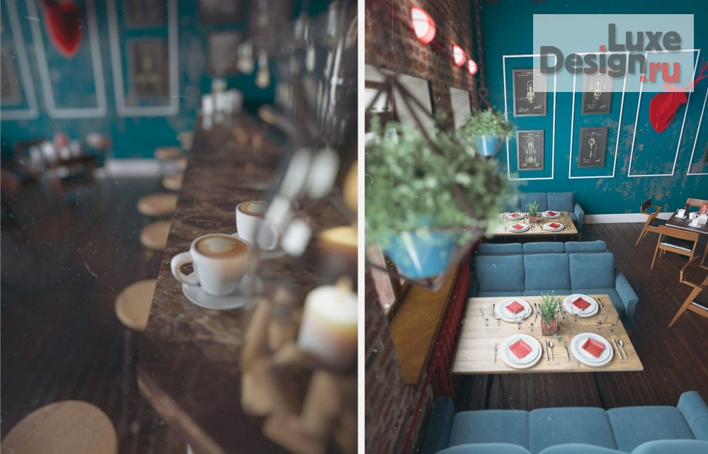 Дизайн интерьера ресторана "Английский паб" (фото 4)