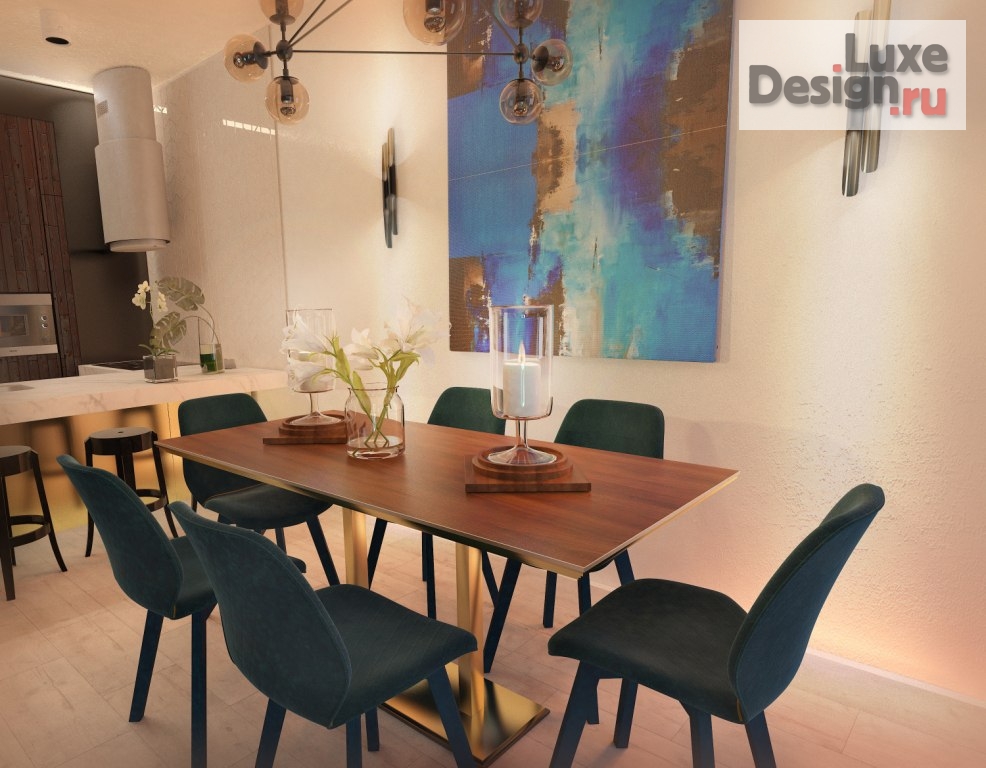 Дизайн интерьера гостиной "Дизайн-проект гостиной" (фото 2)