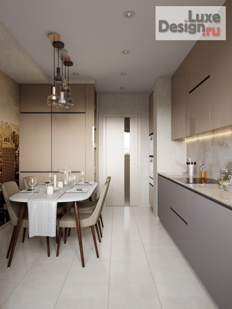 Дизайн интерьера двухкомнатной квартиры "Квартира в Марьино" (фото 17)