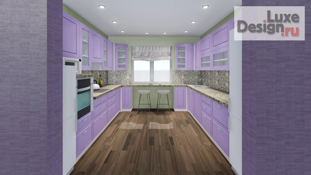 Дизайн интерьера кухни "Интерьер кухни и гостиной" (фото 1)