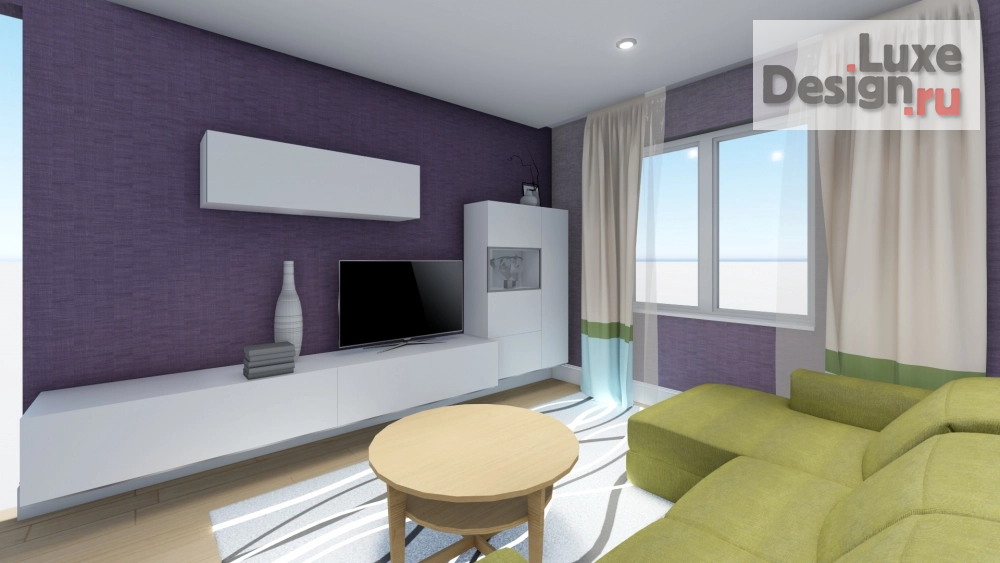 Дизайн интерьера кухни "Интерьер кухни и гостиной" (фото 7)